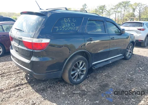 2012 Dodge Durango Sxt z USA, uszkodzony, nr VIN 1C4RDJAG9CC114031